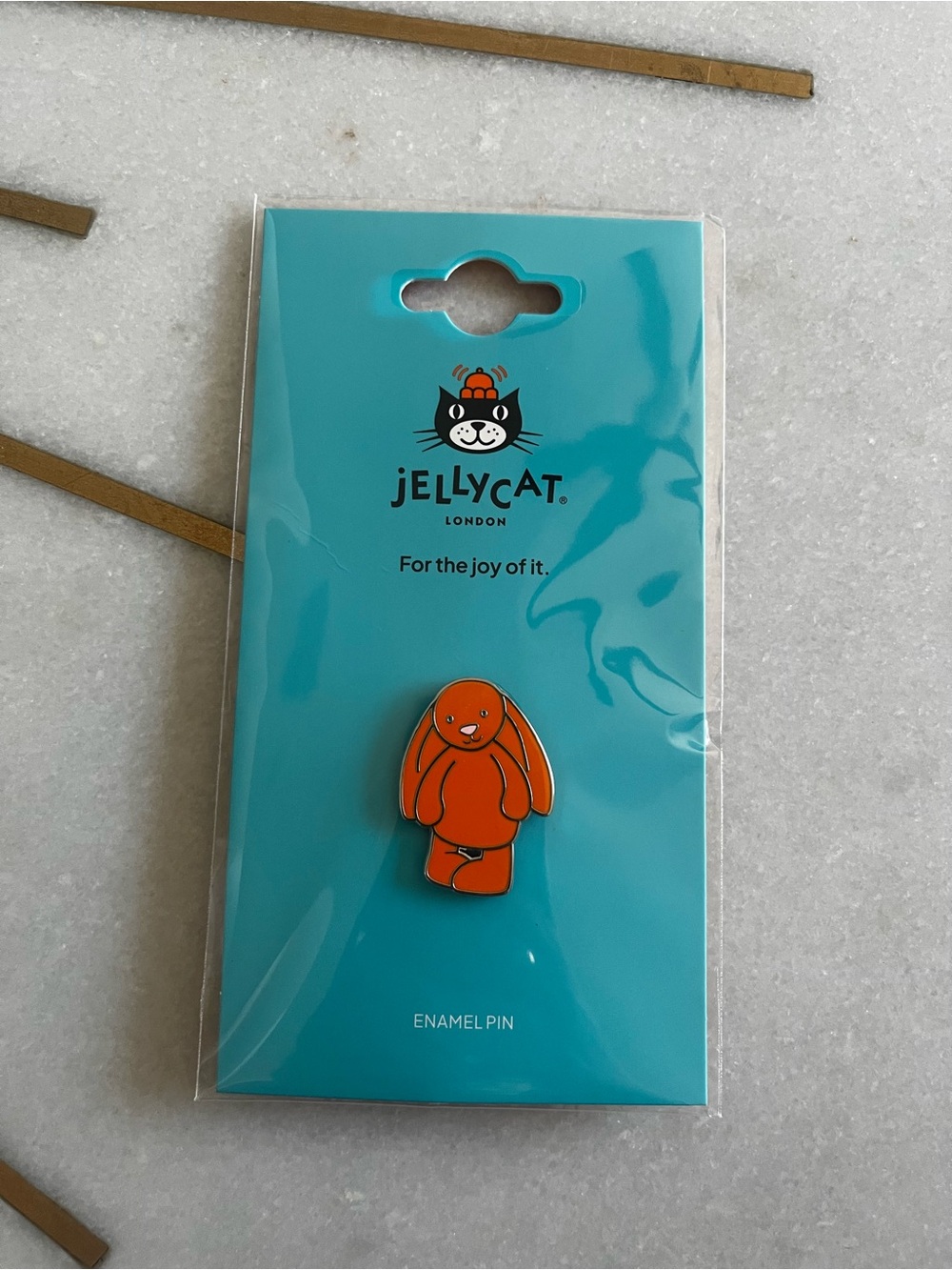 Jellycat Bashful Bunny Enamel Pin